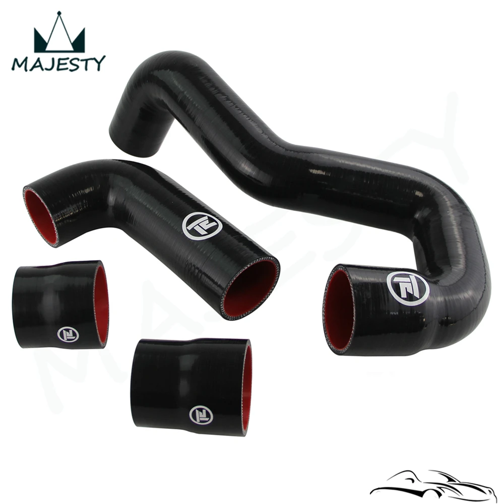 Intercooler Turbo Charge Pipe Kit Fit For B8 A4 A5 Q5 A6 A7 MACAN 2.0TFSI Black