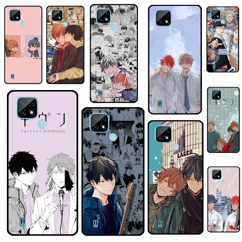 Given Manga Anime aesthetic fanart For OPPO Realme GT Master 7 8 Pro 8i C21 GT Neo 2 Case For OnePlus 8T 9R 9RT 8 9 Pro Nord2