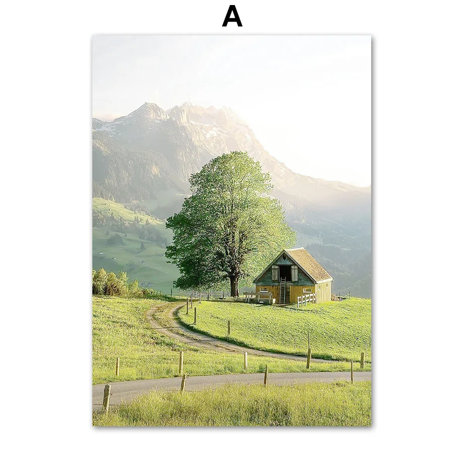 

Картина на холсте "Лимон Подсолнух Дерево Гора Жираф Медведь"