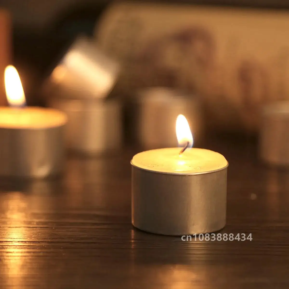50 шт. пустые банки для свечей легкие алюминиевые чашки премиум-класса чайных