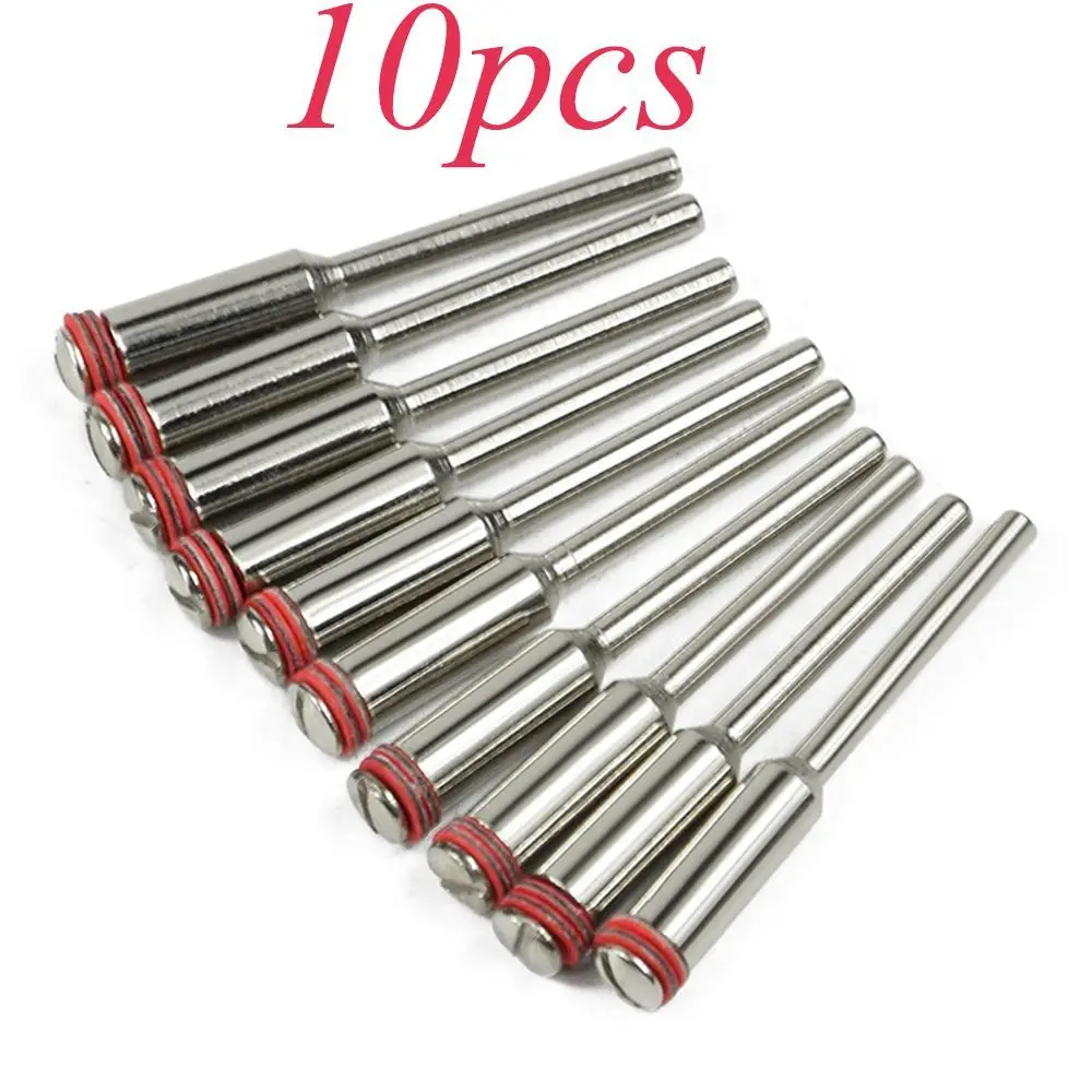 

10pcs/Set 2.35mm Abrasive Mayitr for Rotary Tool Cut-off Wheel Arbor Screw Mandrel Shank