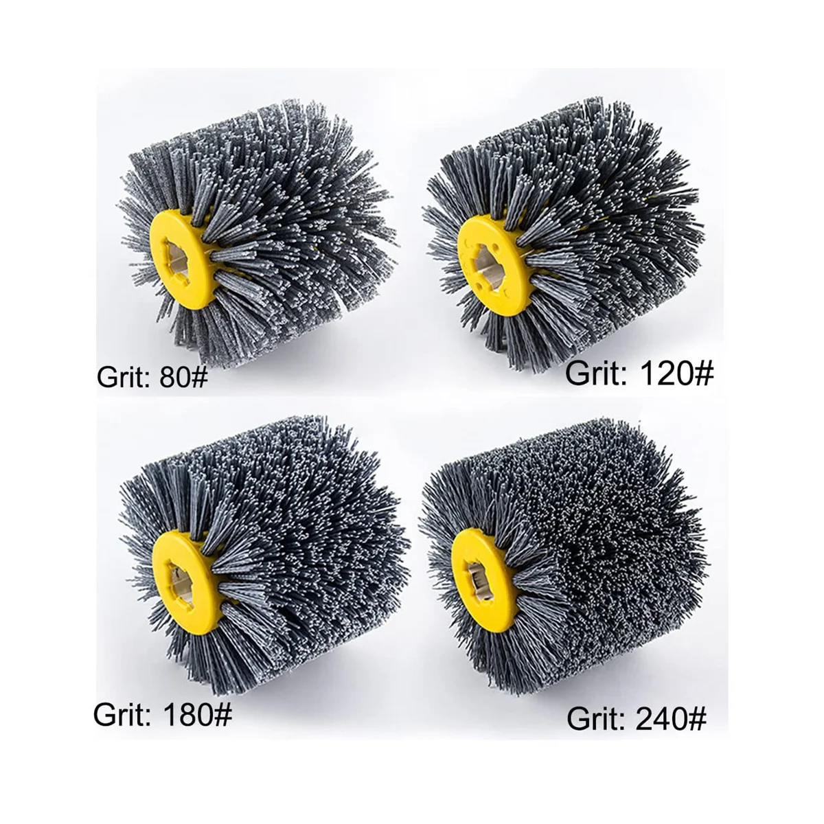 Абразивное нейлоновое колесо для рисования зернистость 120 мм x 100 плоской и