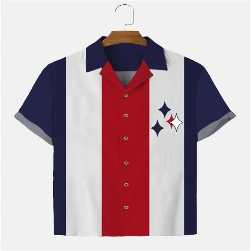 

Гавайская рубашка мужская оверсайз с 3D принтом, модная повседневная Уличная одежда, Пляжная Модная рубашка в стиле Харадзюку, лето 2022