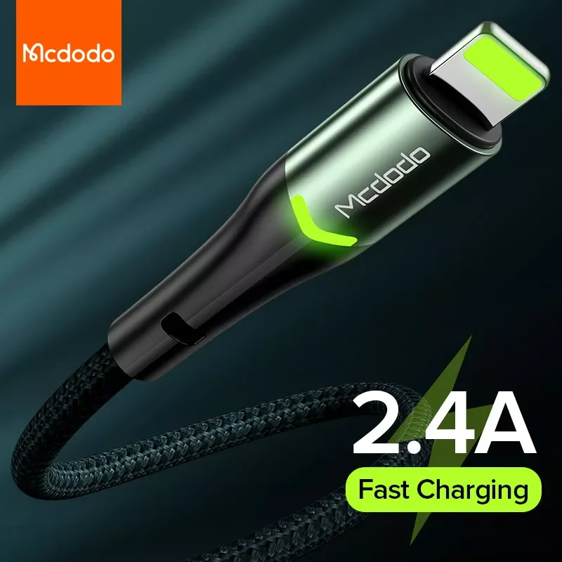 

NEW2023 MCDODO USB Cable Fast Charging Mobile Phone Charger USB Cable For iPhone 13 12 mini 11 Pro Max Xs XR X 8 7 6s 6 5s Plus