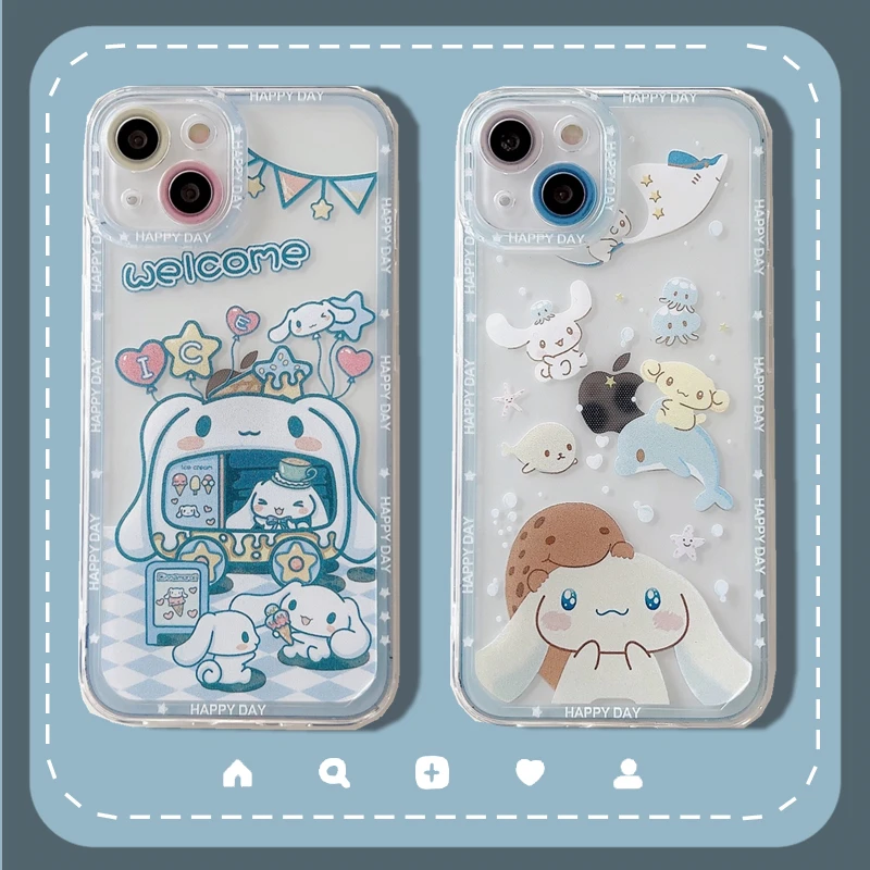 

Bandai Creative Cartoon Jade Laurel Dog Mobile Phone Case for iPhone 13 12 11 Pro Max Xs Xr X XsMax 8 7 Plus High Quality Case