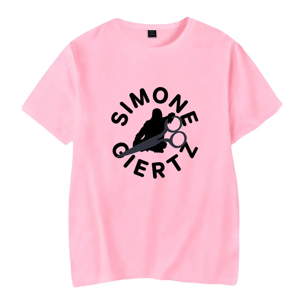 Simone Giertz Unisex Short Sleeve T-shirts Men Women Streetwear Printing CasualInternet Celebrity  Harajuku Pullovers Stylish