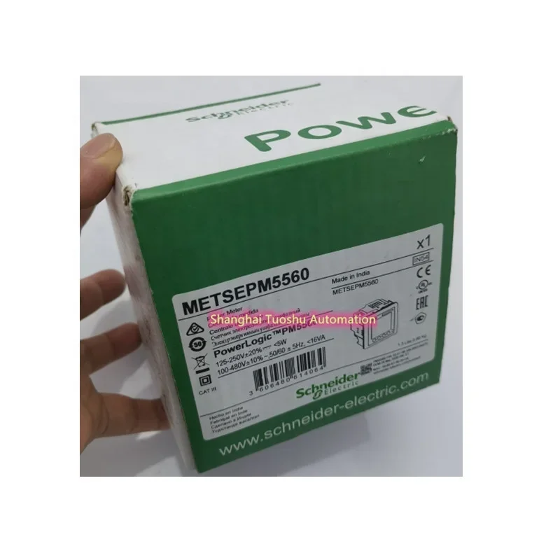 Новый оригинальный METSEPM5560 PM5560 Meter 2 ethernet до 63 H 1 1M 4DI/2DO 52 будильника