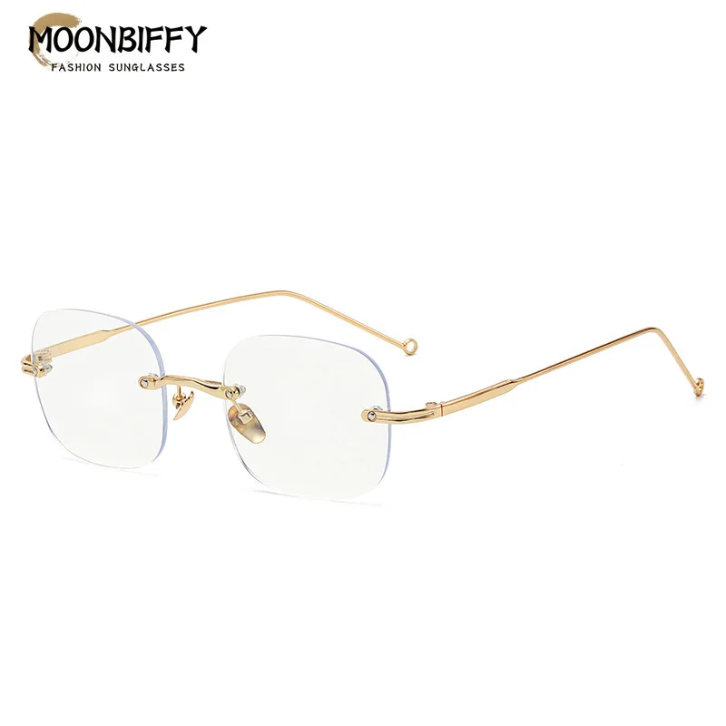 

Женские очки без оправы с защитой от синего света, прозрачные очки, очки для работы за компьютером, очки в Звездном стиле, трендовые Брендовы...