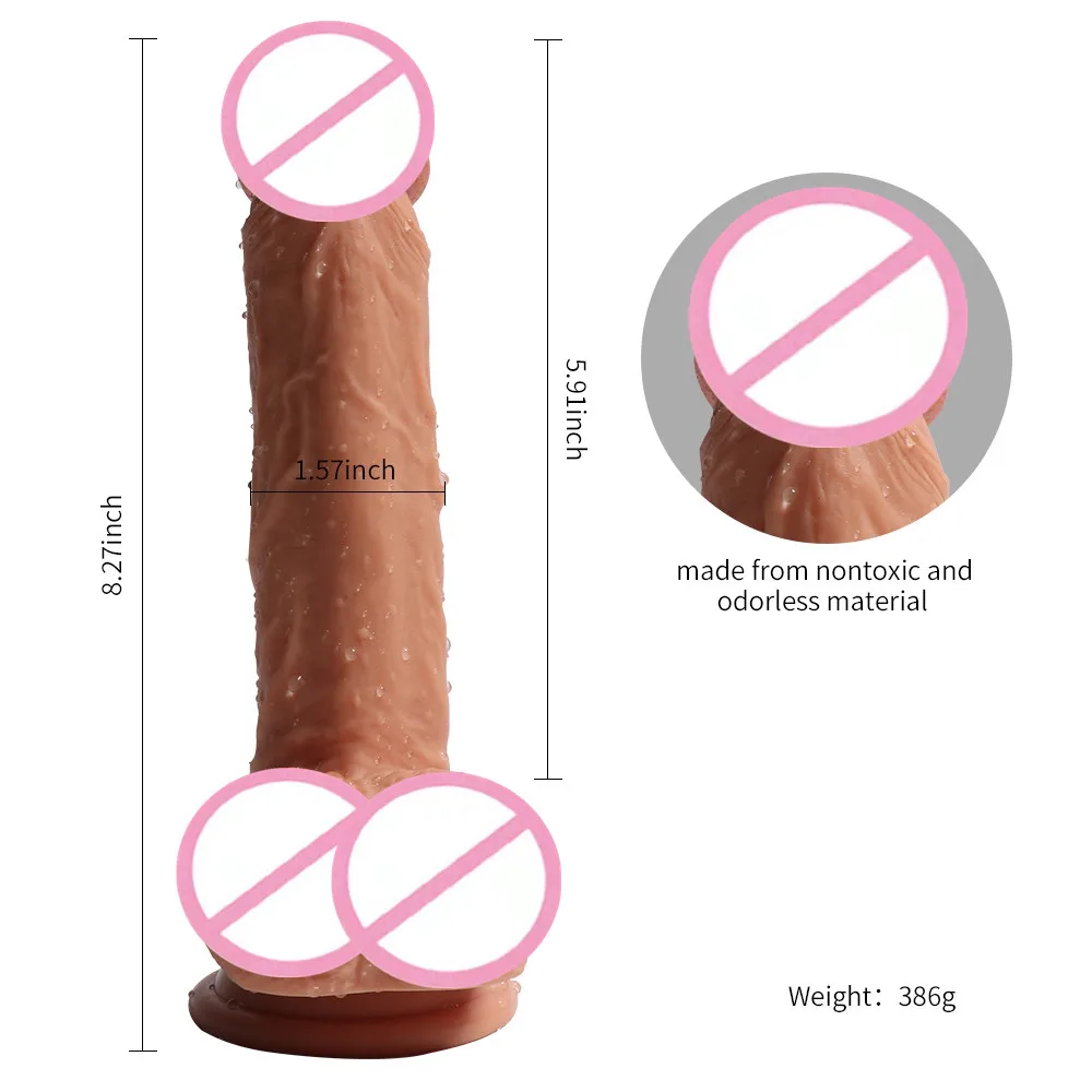 Godemiше силиконовый для женщин реалистичные и мягкие с присоской геев MJIN новый