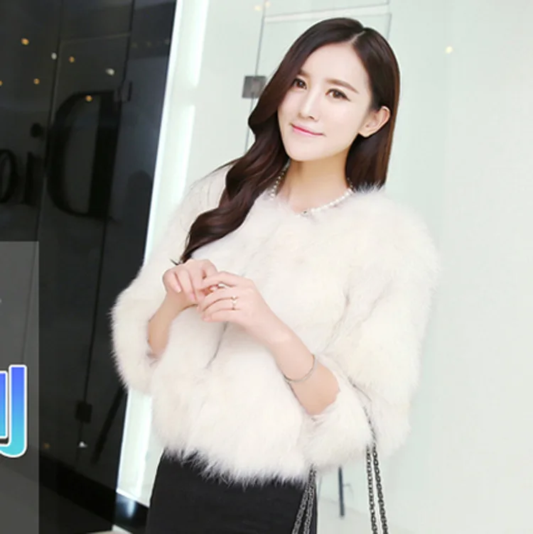 2022 Winter 9 Colors Short Faux Fur Coat Korean Version Fox Fur Slim Fit and Slim Ladies Fur Coat women winter jacket