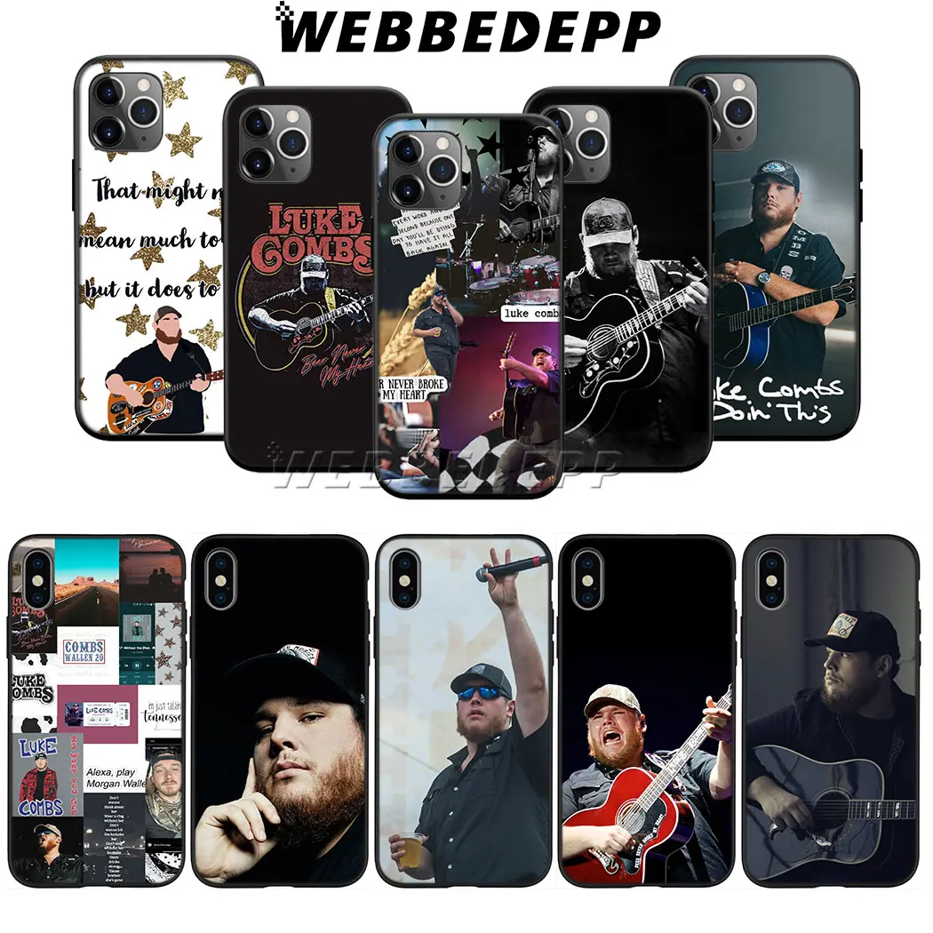 

Luke Combs Soft Silicone Case for iPhone 13 12 11 X XS XR Pro Max Mini 8 7 6 6s Plus 5s 5 SE