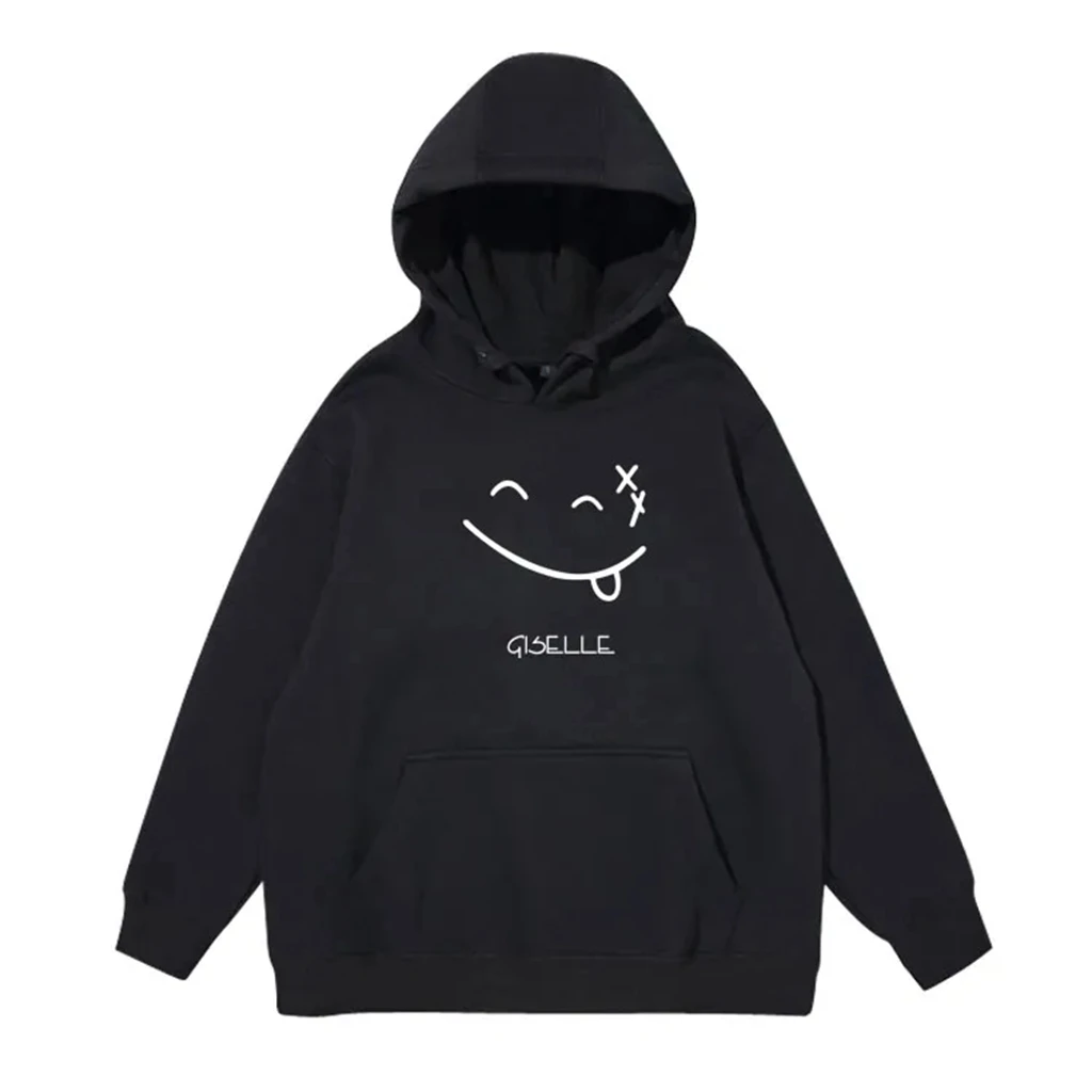 Kpop ins STAR Letter MY SYNK принт черная толстовка с капюшоном для женщин и мужчин осенняя