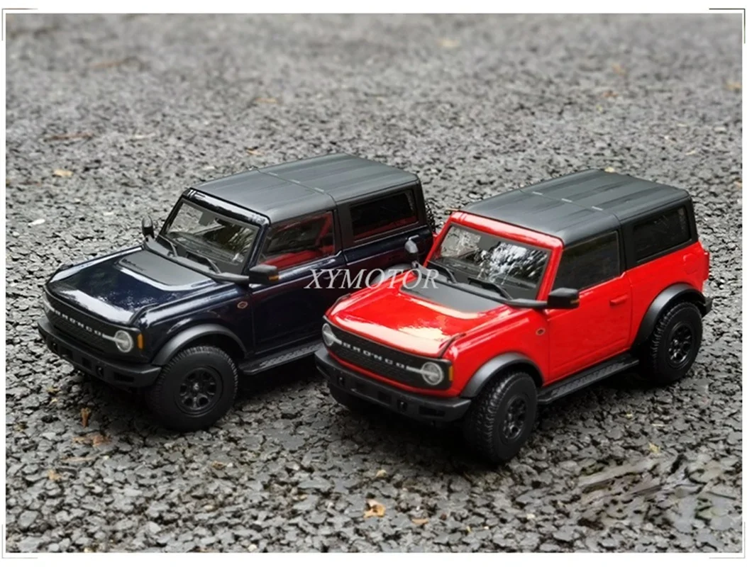 Модели автомобилей Maisto 1/18 для Ford Bronco Badlands 2021 детские игрушки мальчиков и девочек