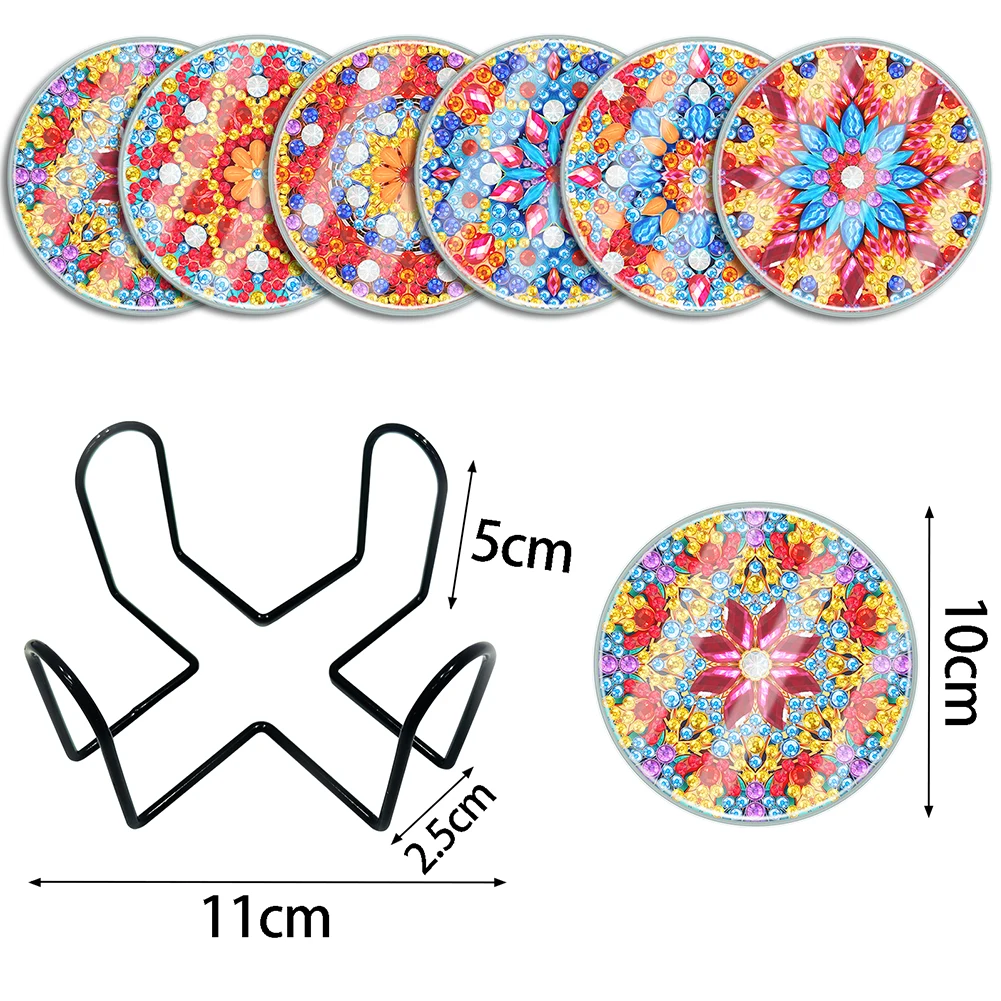 6 Шт. Наборы Подставок Для Алмазной Живописи Акриловая Подставка В Виде Бабочки