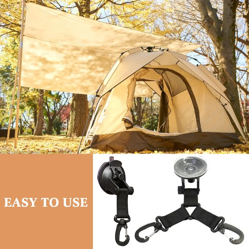 

4Pcs ABS Tie Down Suction Cup Anchor Awning Pool Tarps Suctions Cups Camping Tarp Securing Hook Tents Securing Hooks