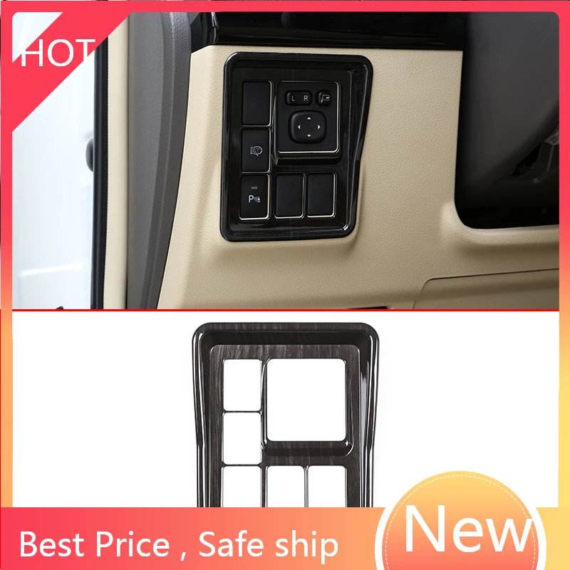 

Черная зернистая фоторамка для Toyota Land Cruiser Prado FJ150 150 2010-2017