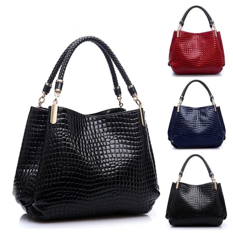 

Hand Leather Bags Bags Sac Purse Ladies Designer Brand Bolsa Bags Fashion Luxury Crocodile Handbags Famous Women 2023 Shoulder