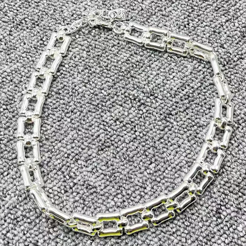 

Best selling 2023 Fashion UNOde50 Fashion Electroplated 925 Simple and Exquisite Necklace Women's Holiday Romantic Gift