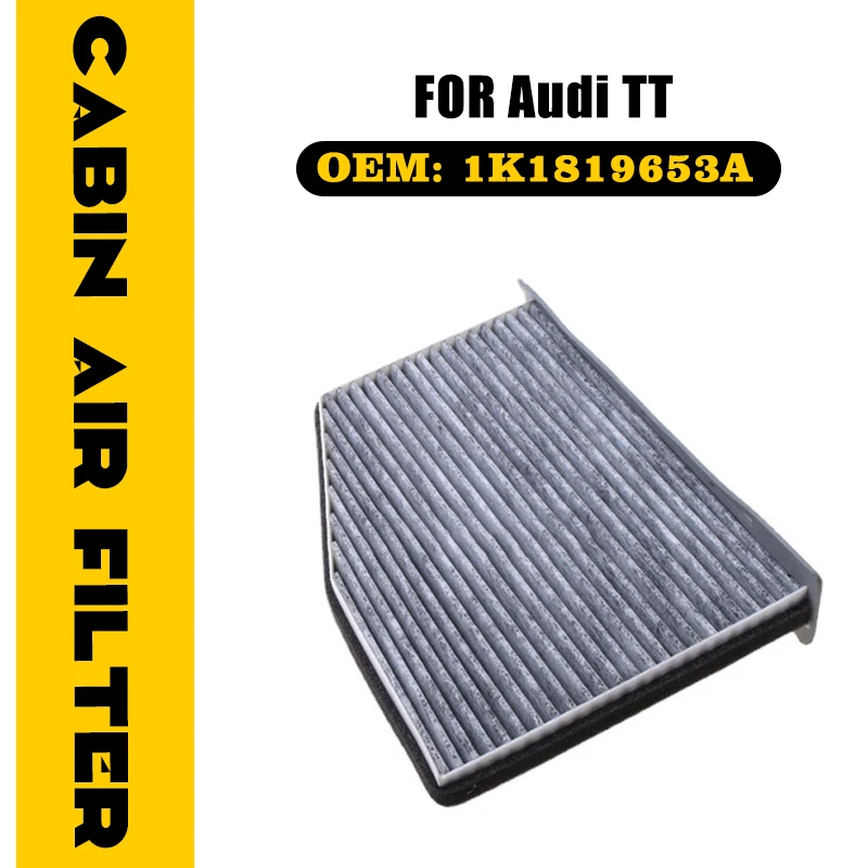 Автомобильный воздушный фильтр с активированным углем LHD для Audi TT TTS TTRS 8J 2006-2014 2007