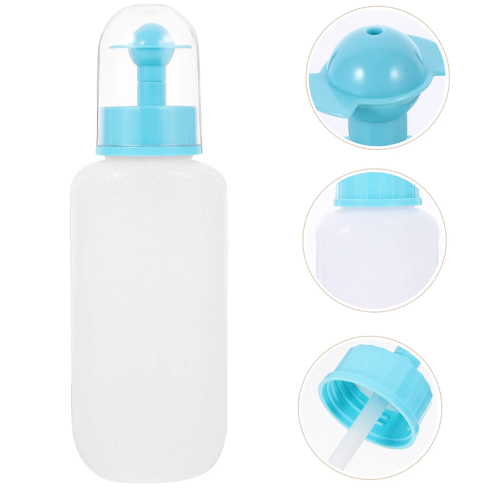 

300 Ml Neti Pot Rinse Nose Cleaner Squeeze Bottle Flushing System Nasal Rinsing Wash Sinus