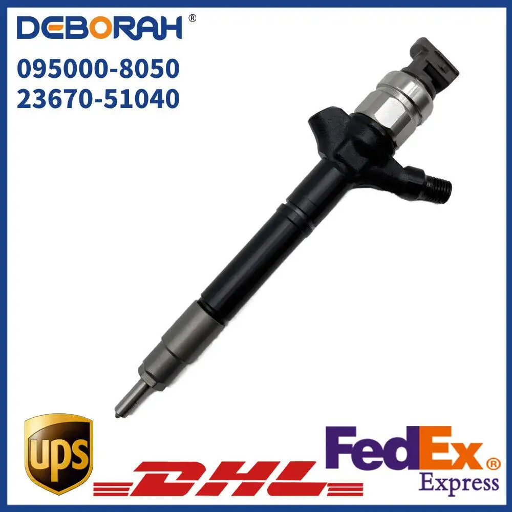 Форсунка дизельного топлива Common Rail 095000 -8050 23670-51040 для Toyota Land Cruiser