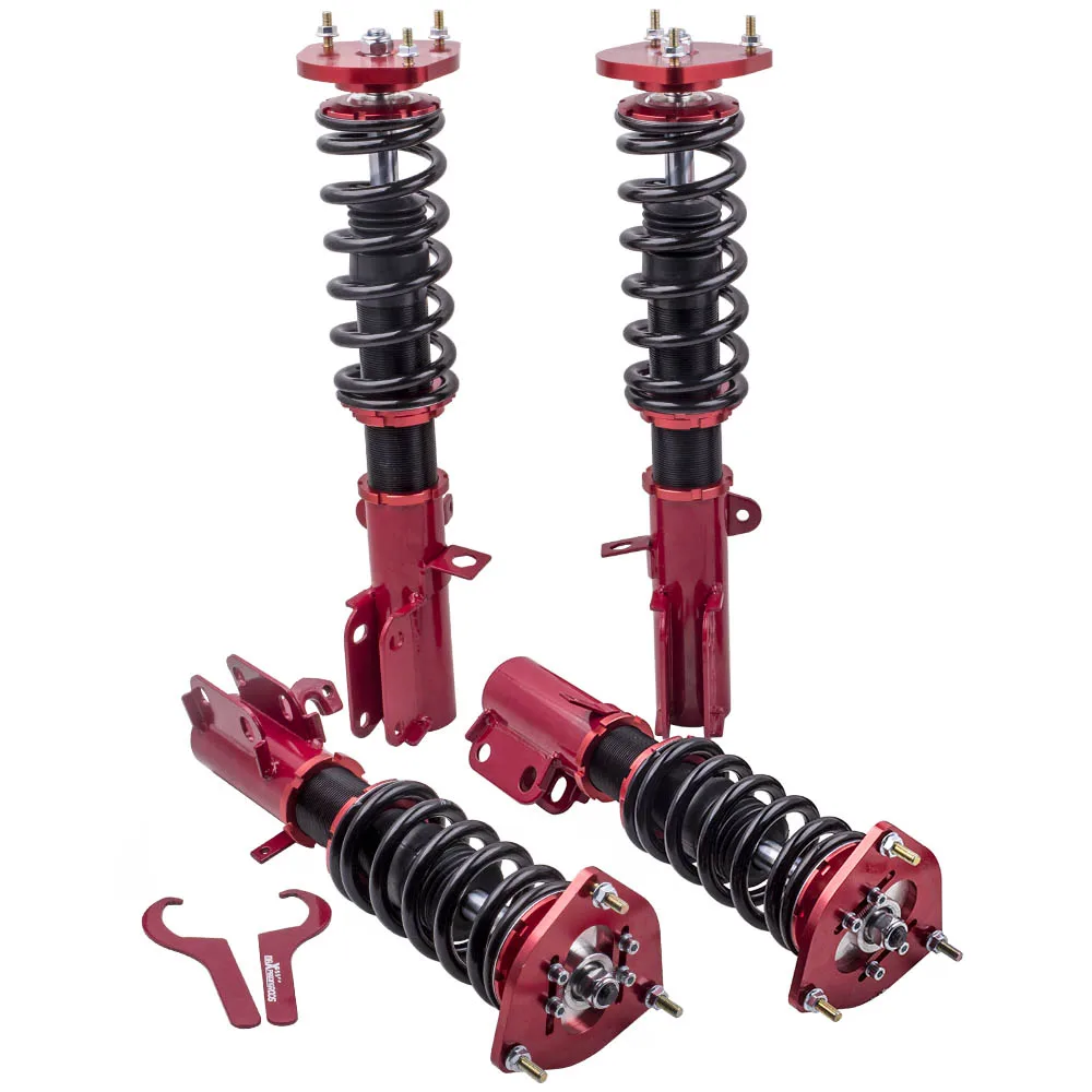 

Coilovers Struts Suspension For Toyota Corolla E100 AE101 1988-2002 Adjustable Height Coilovers Coil Spring Over Struts