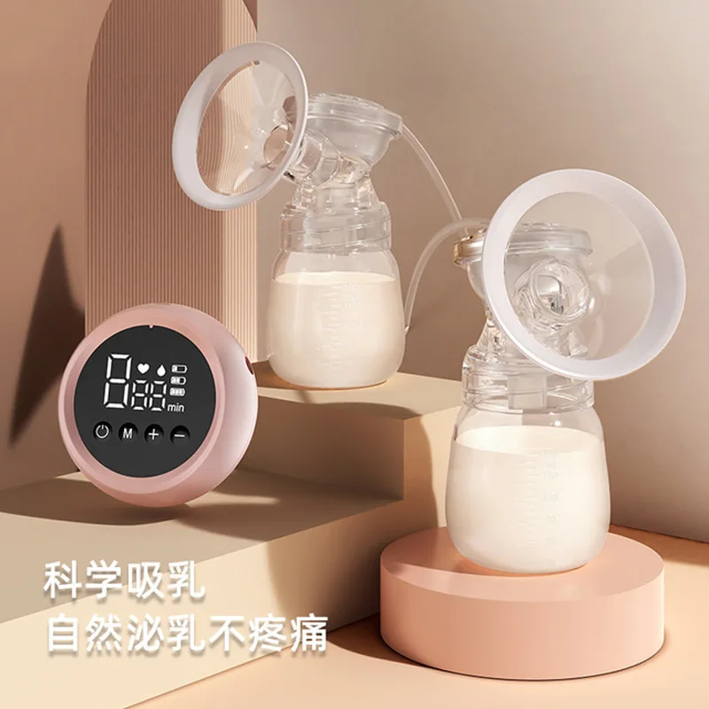 Miss Baby big suction double side electric breast pump Intelligent breast pump massage postpartum galactagogue