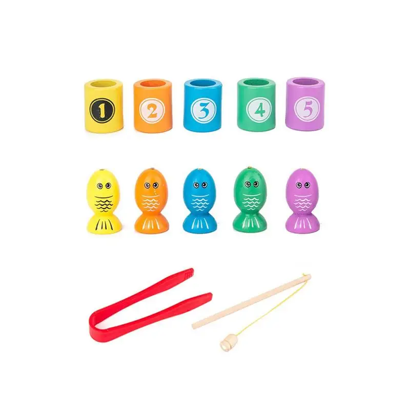 

Magnetic Fishing Game Number Alphabet Puzzle Board Game Colorful Montessori Fish Toys For Toddles Kids Age 3 And Up Birthday