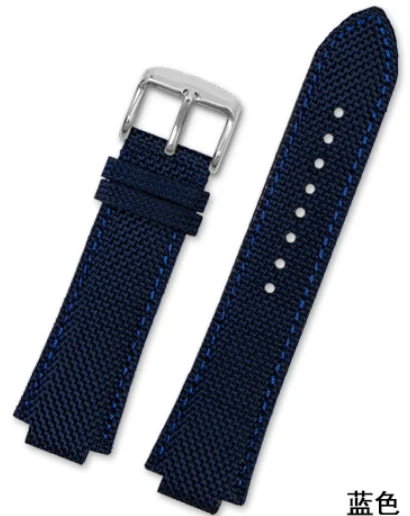 Фото Подходит для Casio EFB-680 ECB10YD Мужской нейлоновый ремешок Ocean Heart Farmhouse из дубового плетения с выпуклым интерфейсом №2