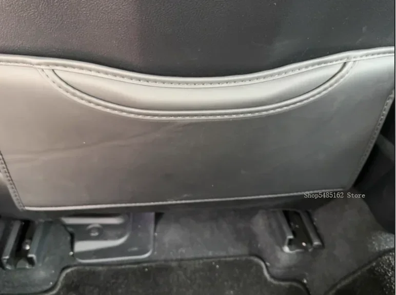 For Lexus NX200 RX300 2015-2024 PU Leather Anti-Child-Kick Pad Car Waterproof Protector Cover Auto Anti Mud Dirt Accessories