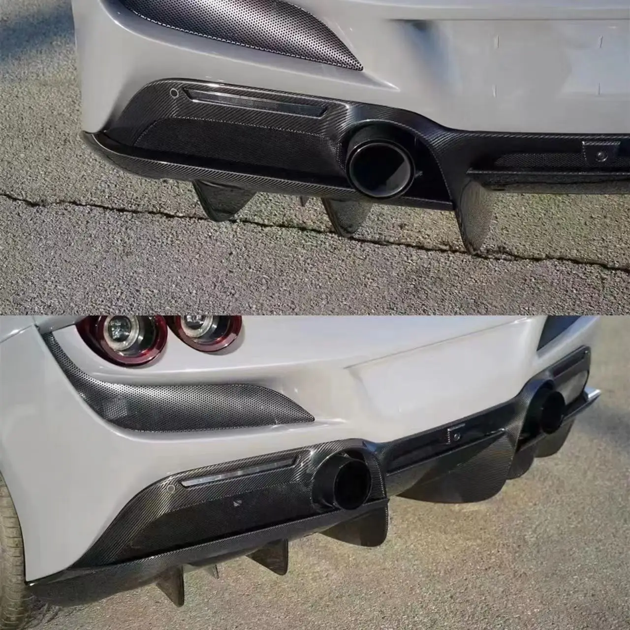 Автомобильные запчасти Fe rrari F8 комплект корпуса из углеродного волокна