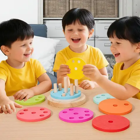 Деревянные блоки для сортировки Perfeclan