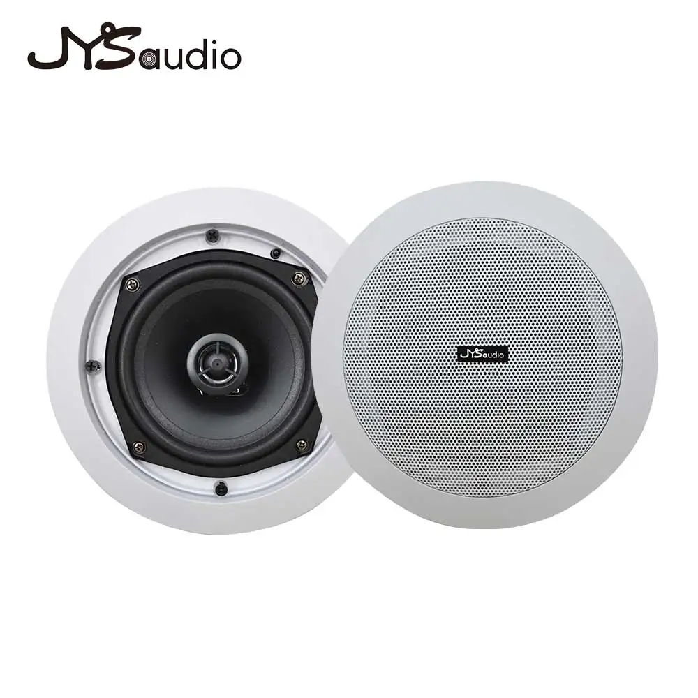 5.25 Inch Hifi Two Way Ceiling Mount Speaker Units 20W Bluetooth-compatible Loudspaeker Home Theater Music Sound Audio Center