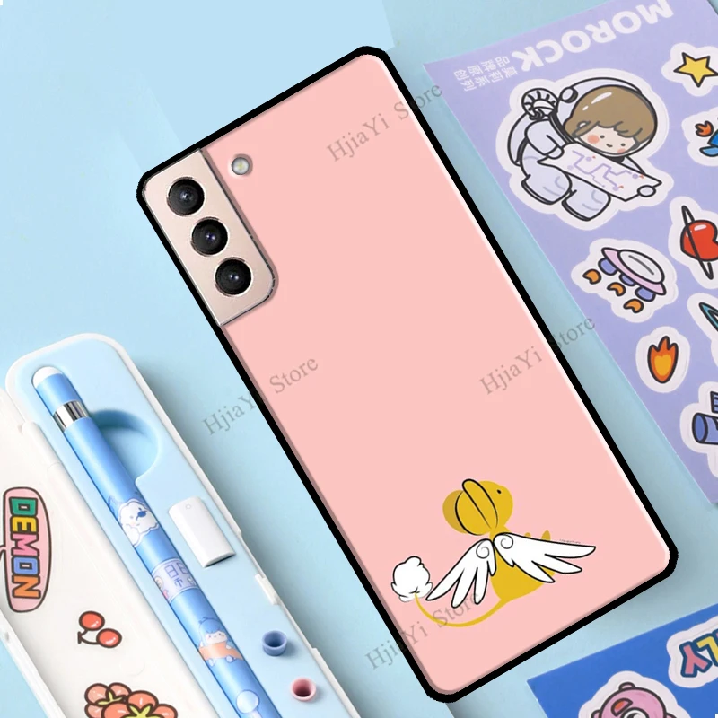 Чехол для телефона Kero chan Cardcaptor Sakura Samsung Galaxy S21 Plus Ultra Note 10 S8 S9 S10 20 S20 FE | Мобильные