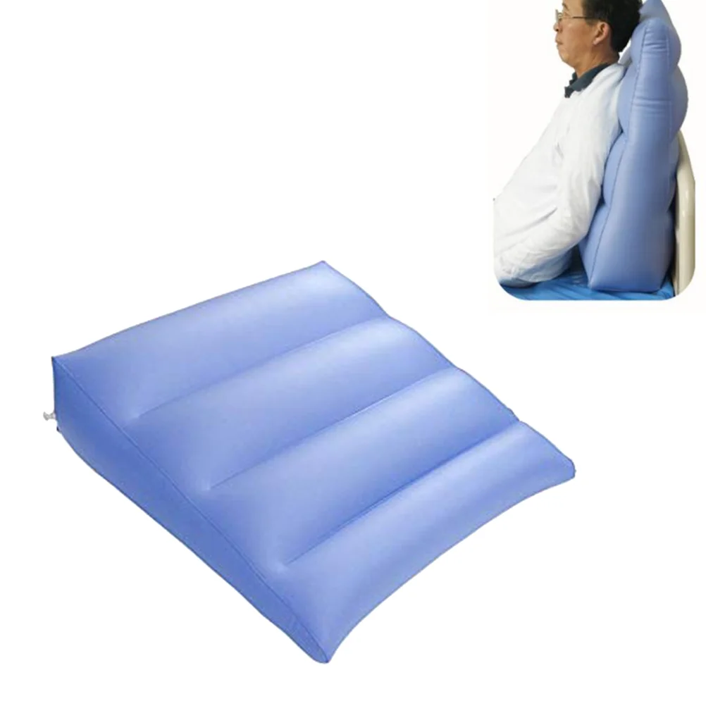 

Back Sleeper Pillows Triangle Cushion Portable Inflatable Back Cushion Inflatable Triangle Pillow Air Cushion Pad Travel
