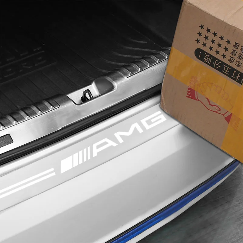 1 шт. прозрачный значок багажника автомобиля защитная 3D наклейка для Mercedes Benz AMG C200L