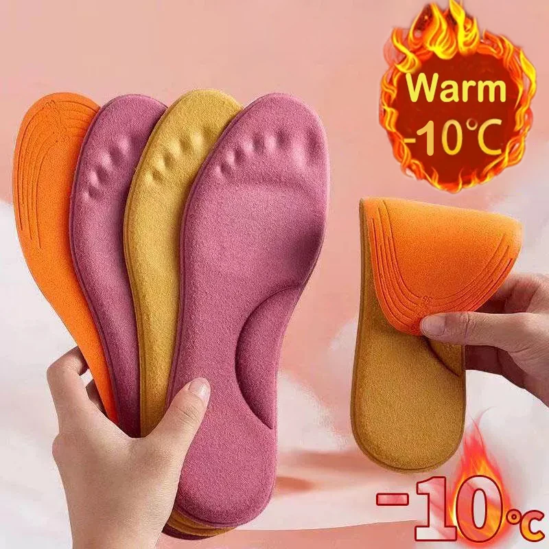 

Winter Self Heated Thermal Insoles for Shoes Warm Memory Foam Support Insoles Men Women Sports Shoes Self Insoles Pads Socks