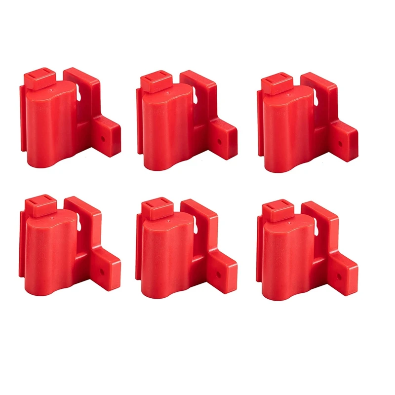 

6 Packs Tool Holder Mount For M12 12V Drill Tool Hanger Power Tool Storage