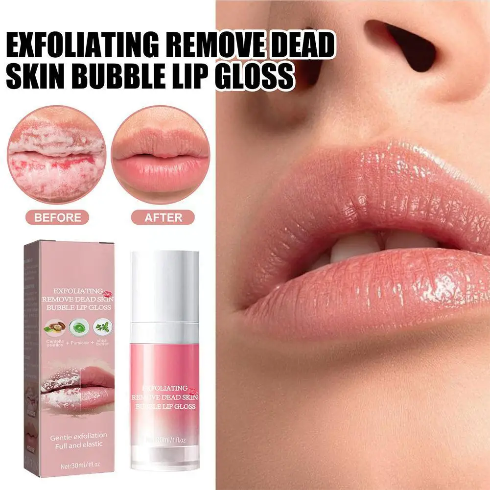

Bubble Brightening Lip Mask Exfoliating Remove Dead Reduce Skin Anti-Cracking Bleach Product Lips Care Moisturizing Pigment C4Q4