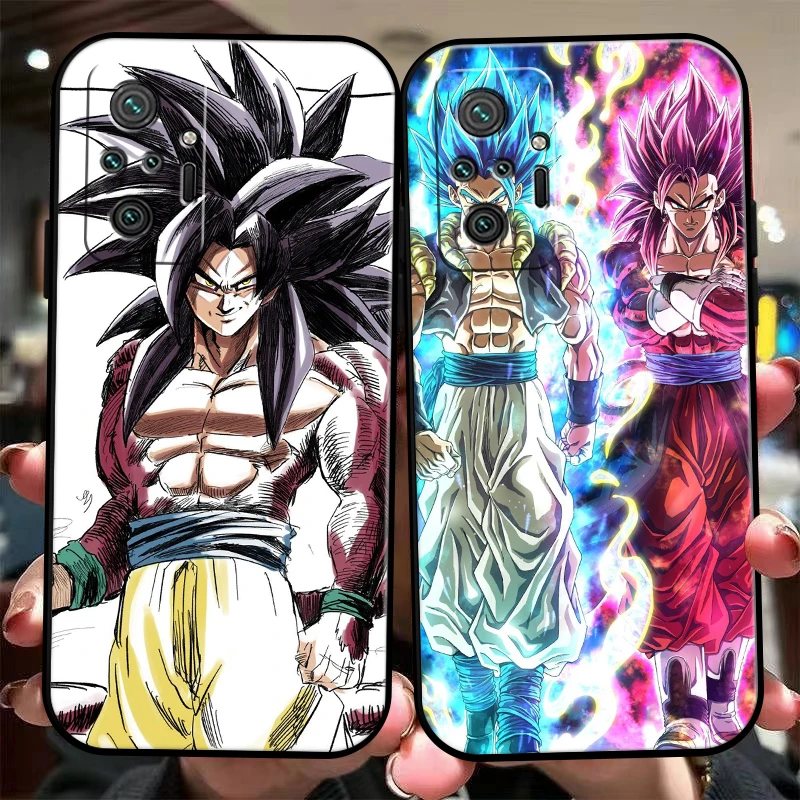 

Japanese Anime Dragon Ball Phone Case For Xiaomi Redmi 9 9i 9AT 9T 9A 9C 10 Note 9 9T 9S 10 10 Pro 10S 10 5G Silicone Cover