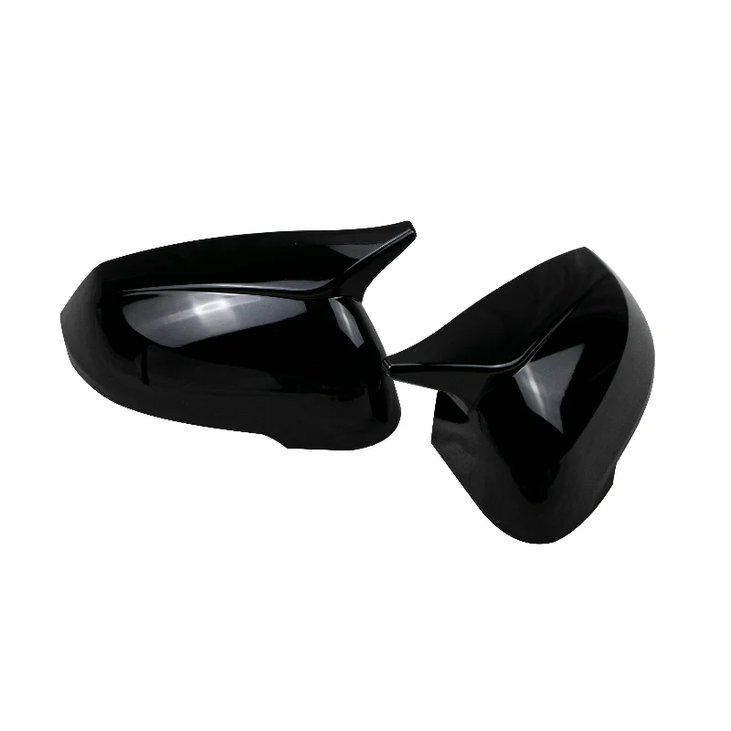 Фото Для BMW X1 U11 U12 2023 2024 чехол с рожком, отделка автомобильных аксессуаров, 2 шт., крышка бокового зеркала заднего вида из углеродного волокна №2