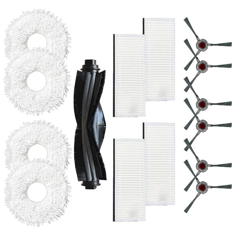 

Фильтр НЕРА, основная боковая щетка, ткань для швабры Для ECOVACS N9 N9 + запчасти для робота-пылесоса