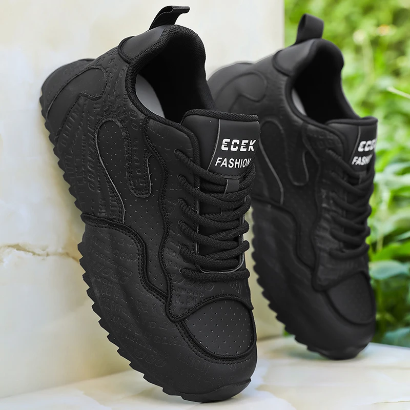 Ozhouzhan Men's Shoes Autumn and Winter Fashion Brand High-Grade Casual Argan Plus size 48 Sports Platform Increased Daddy Tr...