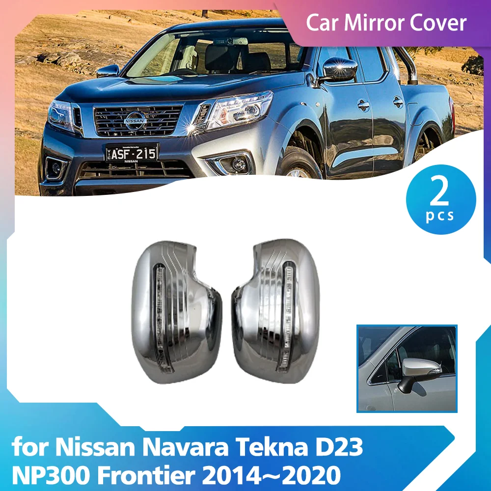 Чехол для автомобильного Зеркала Nissan Navara Tekna D23 NP300 Frontier 2014 ~~ 2020 2015 2016 2017 2018 2019