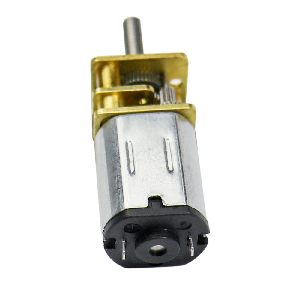 

Микро-редуктор постоянного тока 6 в 12 В N20, редуктор мотора для автомобиля-робота, модель 30/50/100/200/300 об/мин/1000 об/мин