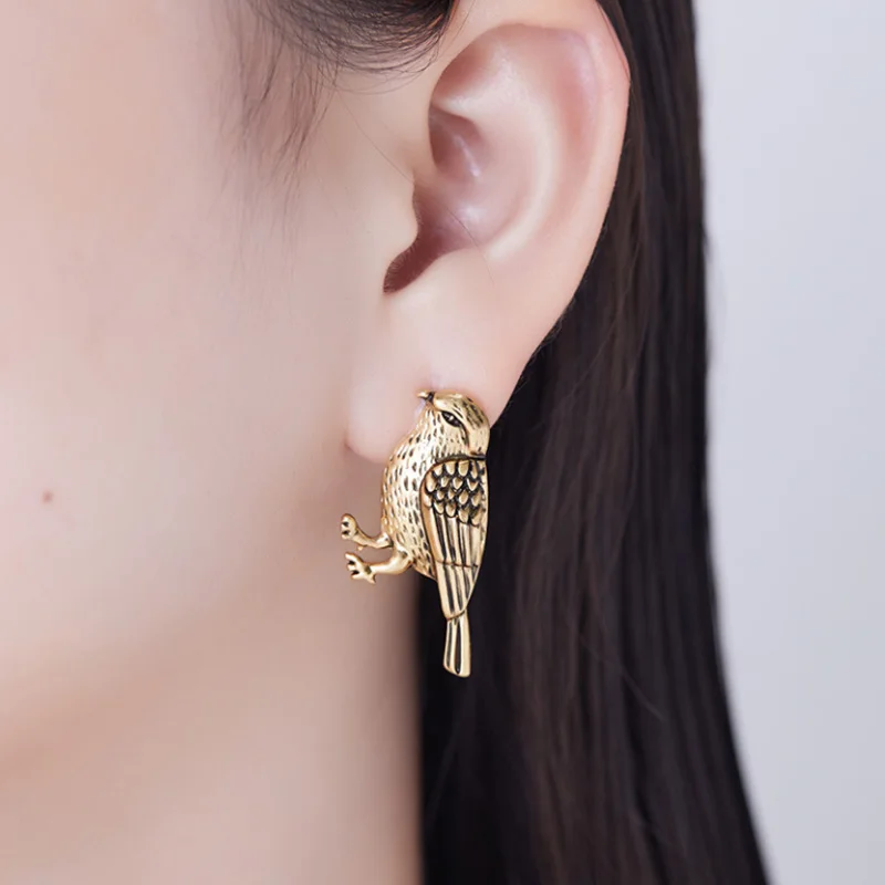 Ювелирные изделия Bobokiki Европейская и американская мода птица титановая сталь