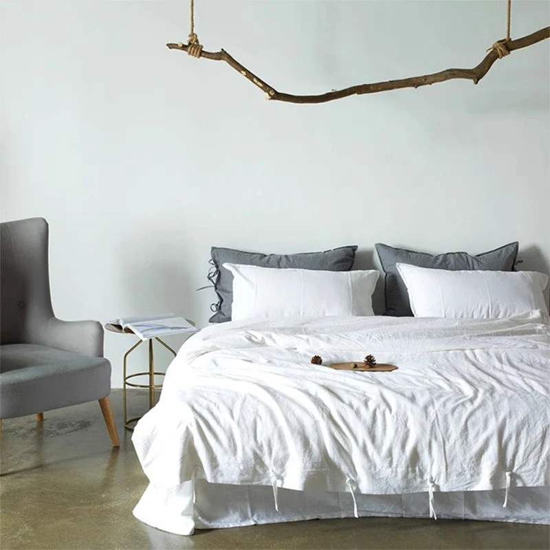 

Комплект постельного белья из льна CZH Linens 4 шт.