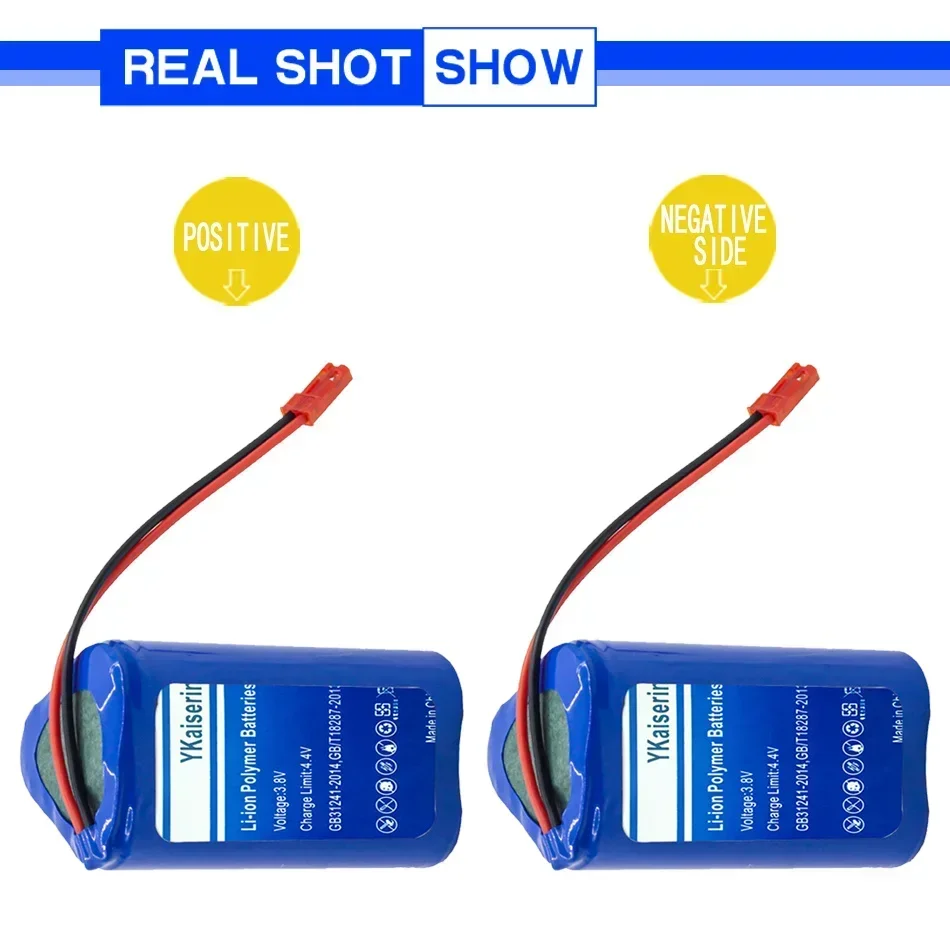 Сменный аккумулятор YKaiserin 3600 мАч для цифровых батарей Ecovacs Deebot Deepoo CEN330 CEN332