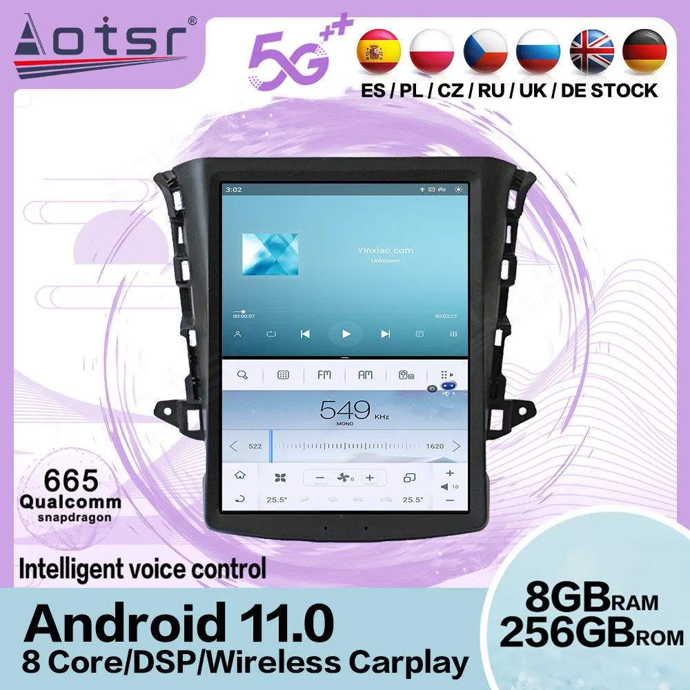 

Tesla Screen Android 11 Multimedia Stereo Player For Changan EADO 2016 2017 GPS Navigatio Autostereo Audio Video Radio Head Unit