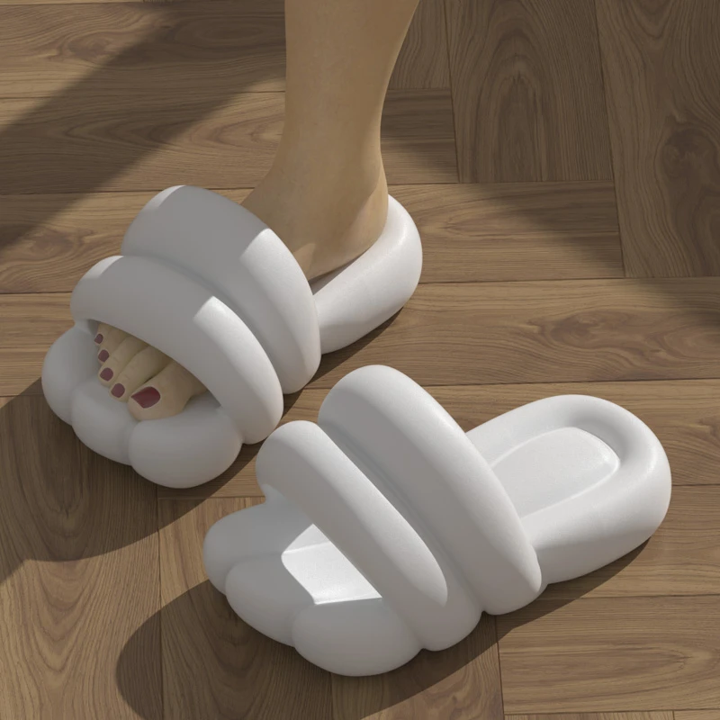 Thick-soled Ultra-slippers Women's Summer Fashion Outside Wearing Shit 2023 Feeling Outdoor Thick-soled Sandals Indoor Sandals